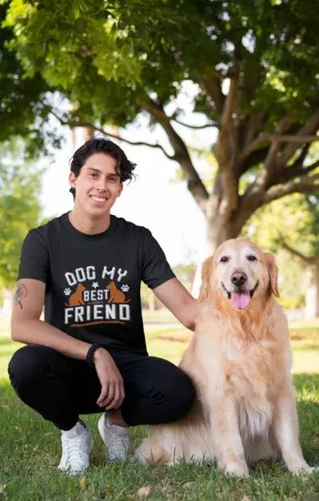 dog my best friend tshirt
