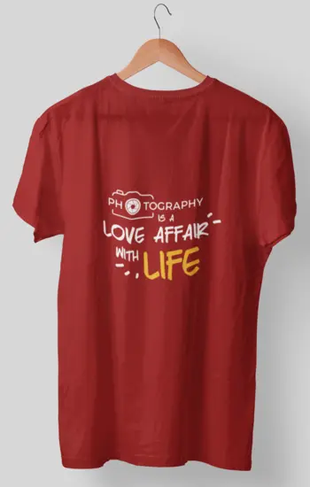 photography affair tshirt