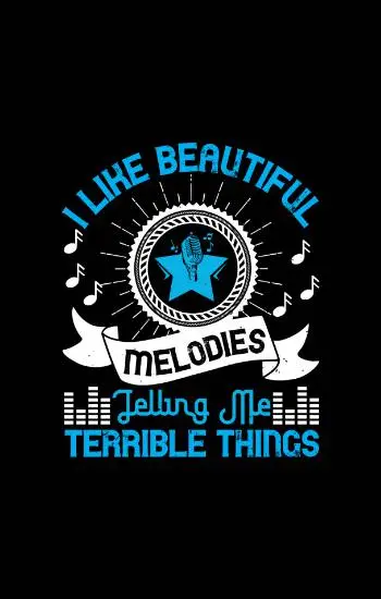 music tshirt design