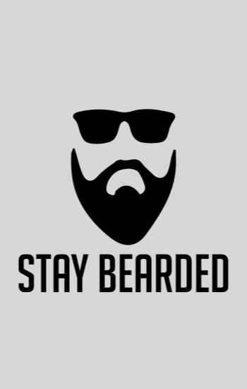 stay bearded tshirt