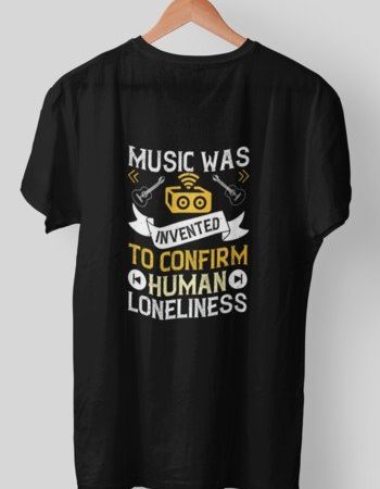 music invented tshirt